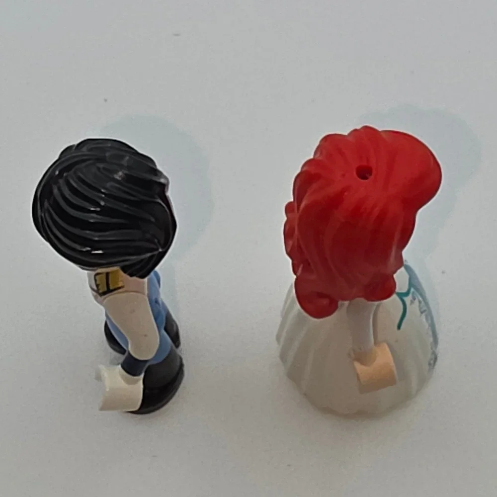 LEGO Mini Doll Figures Ariel & Prince Eric Multi Figs Good Condition Pre-owned